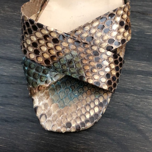 Cole Han collection python heels. - Picture 3 of 6